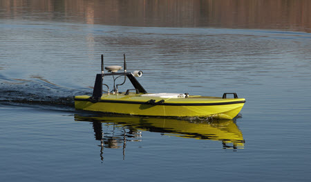 remote control hydrographic survey boat